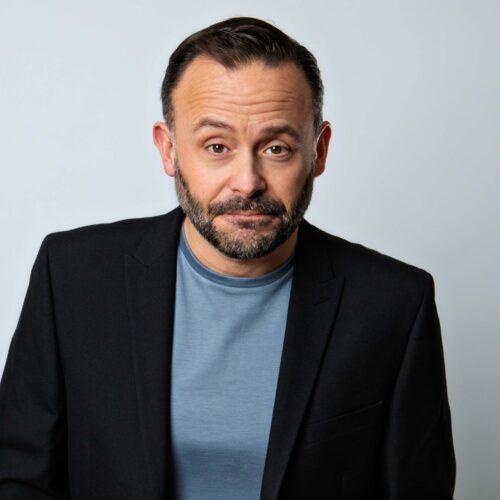 Geoff Norcott press image with Just the Tonic for Metronome Nottingham